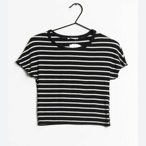 Zara Striped Crop Top